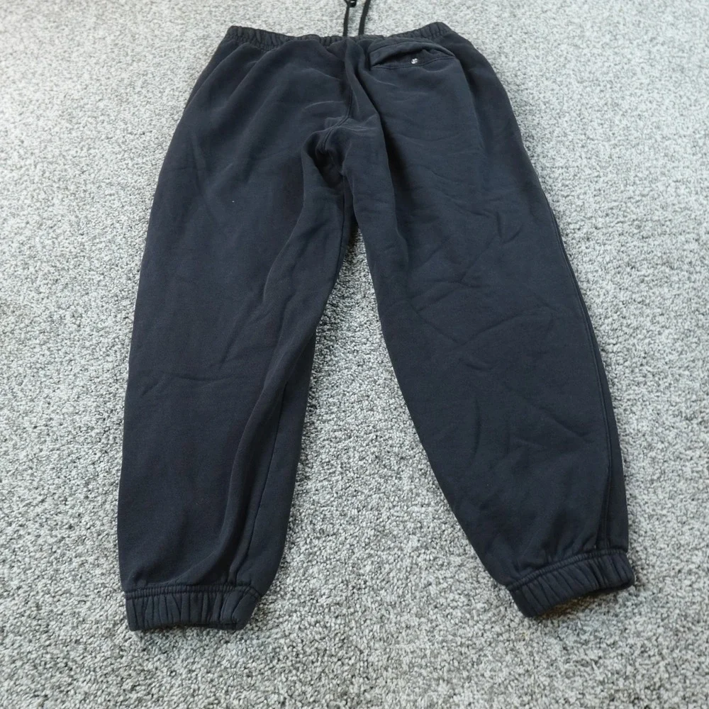 Nike Sweatpants Mens M Black Fleece Jogger Drawstring Athletic Workout Gym Pants